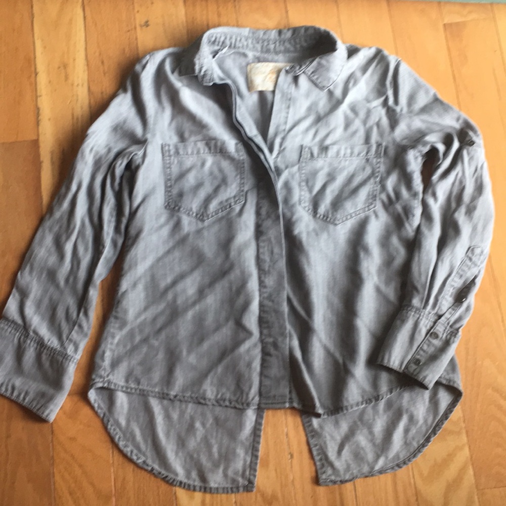 Gray Button-Down - image 2